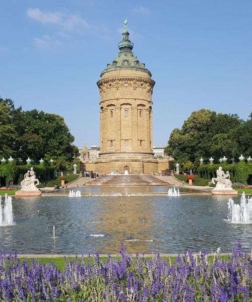 Ein schöner Blick auf Mannheim