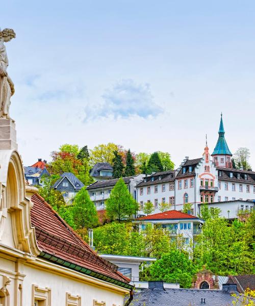 Una panoràmica bonica de Baden-Baden