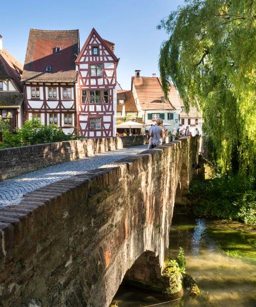 Ein schöner Blick auf Ulm