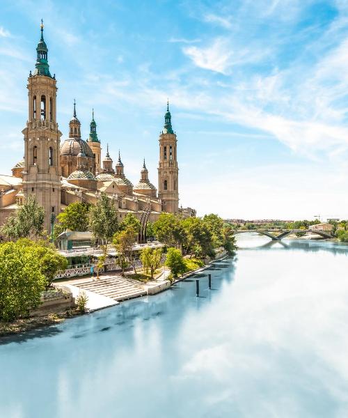 Una bonita panorámica de Zaragoza