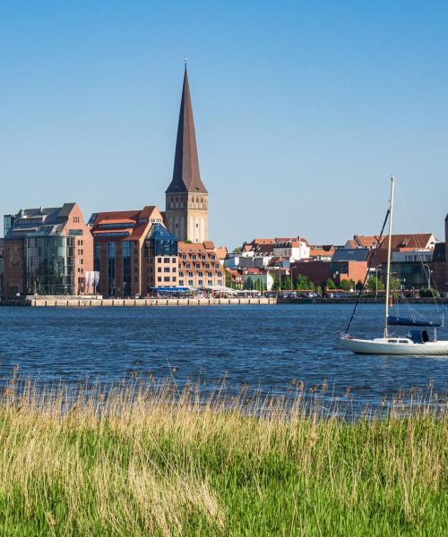 Una hermosa vista de Rostock