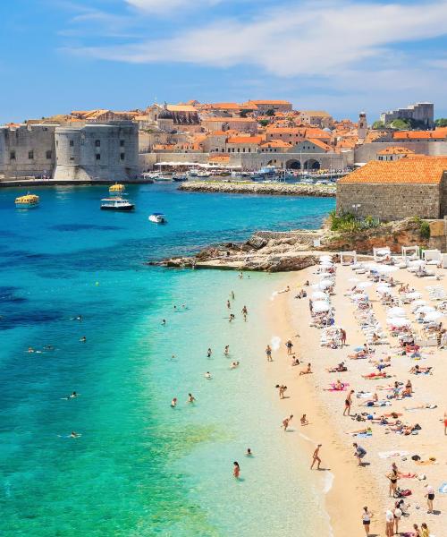 Prelep pogled na grad Dubrovnik