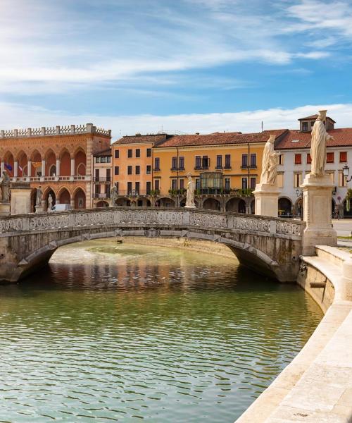 Una bonita panorámica de Padua