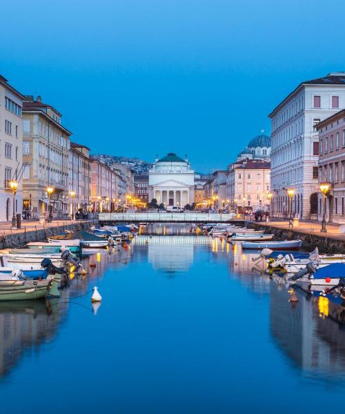 Una bellissima vista di Trieste