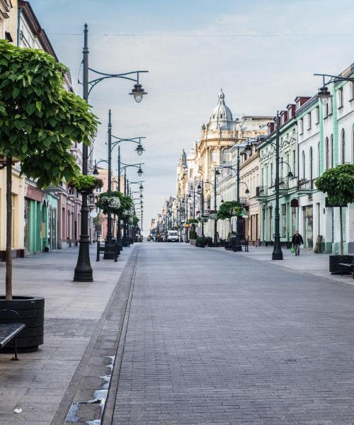 A beautiful view of Łódź.