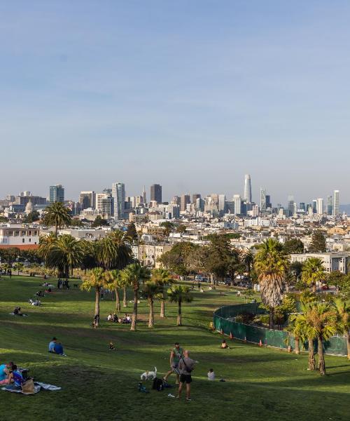 Una bellissima vista di San Francisco