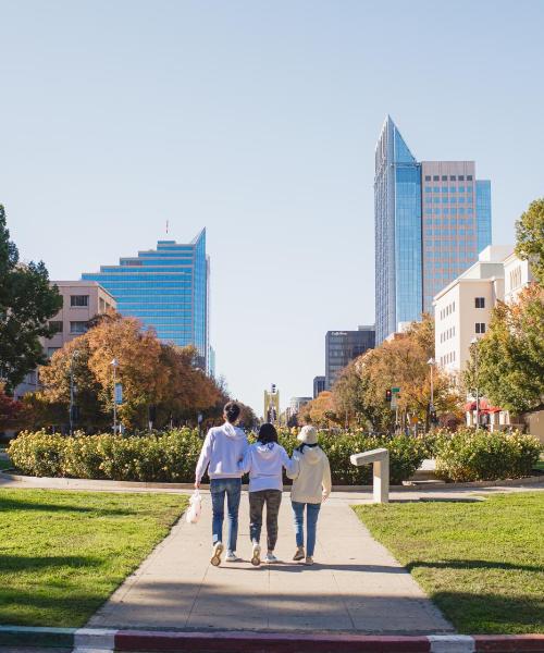 Una bonita panorámica de Sacramento