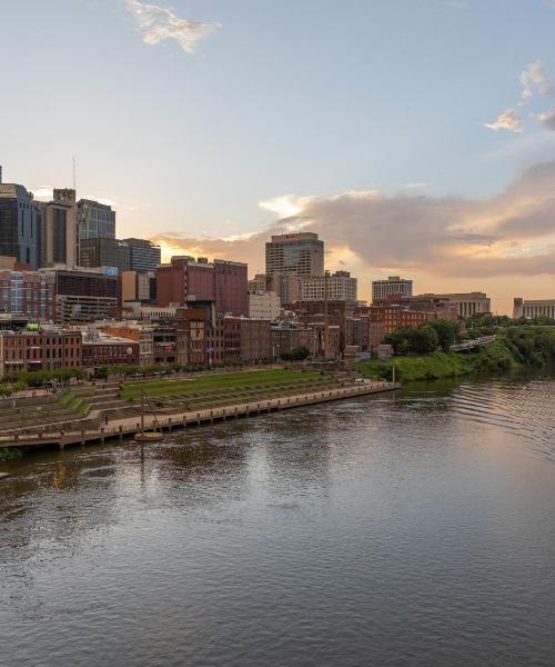 A beautiful view of Nashville – city popular among our users.