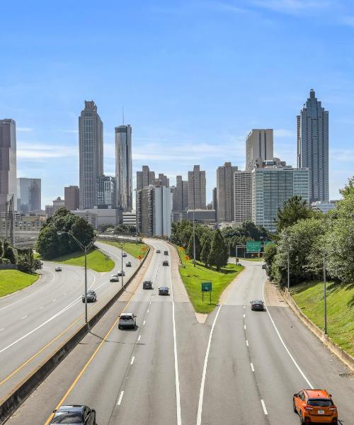 A beautiful view of Atlanta.