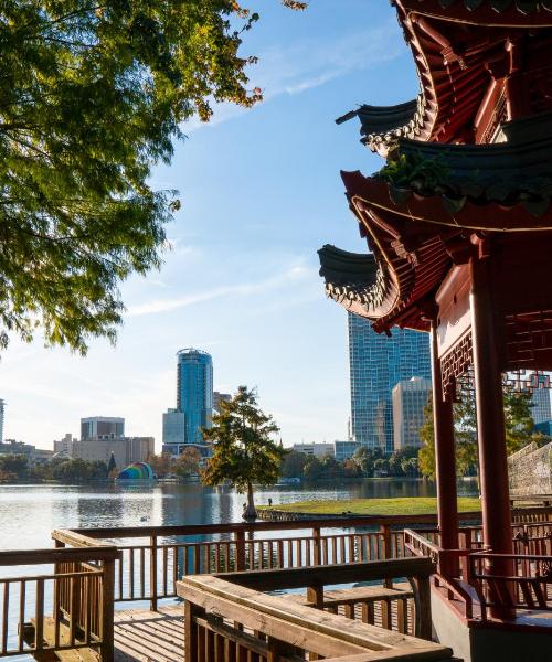 Una bonita panorámica de Orlando