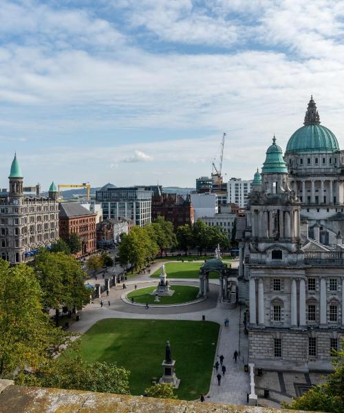 Una bonita panorámica de Belfast