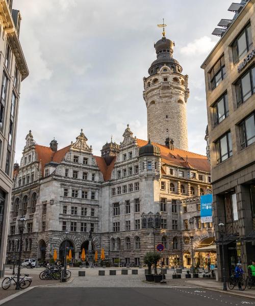 Una panoràmica bonica de Leipzig