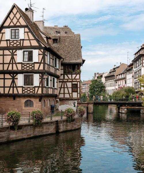 Een mooi uitzicht op Straatsburg