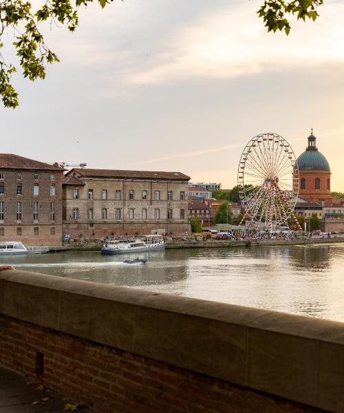 Pemandangan indah Toulouse