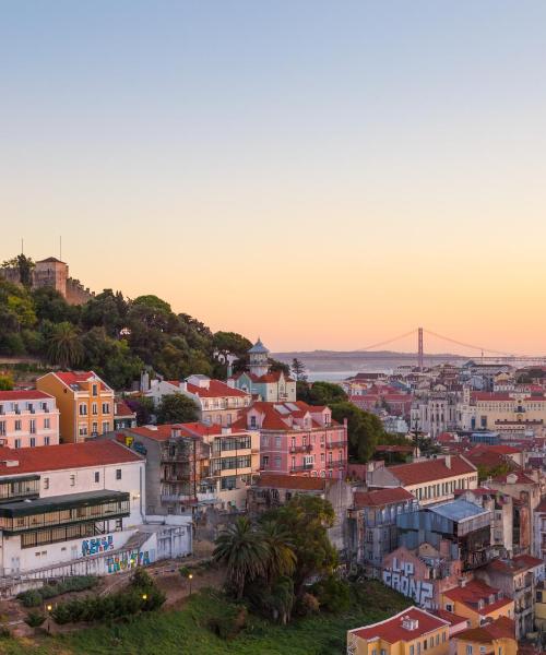 Uma bela vista de Lisboa