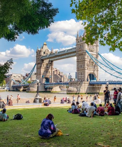 A beautiful view of London.