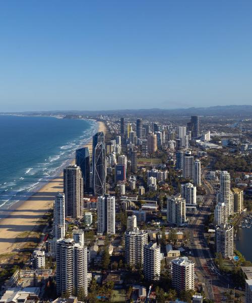 A beautiful view of Gold Coast.