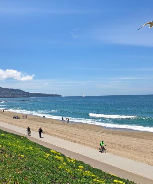 Krásný pohled na město Redondo Beach