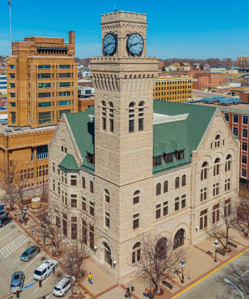 A beautiful view of Sioux City