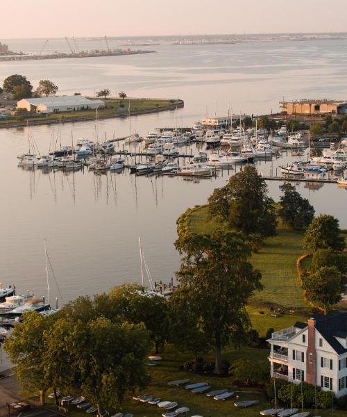 A beautiful view of Hampton
