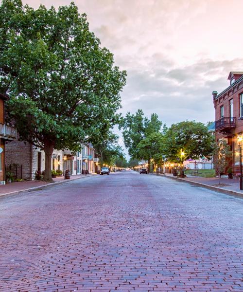A beautiful view of St. Charles