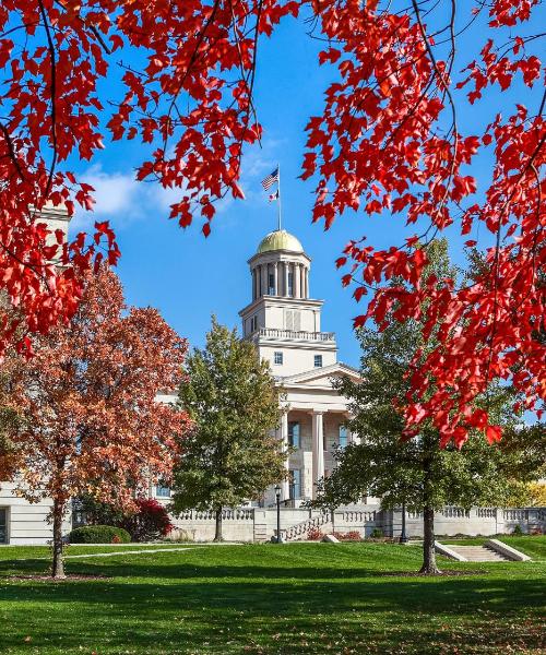 A beautiful view of Iowa City