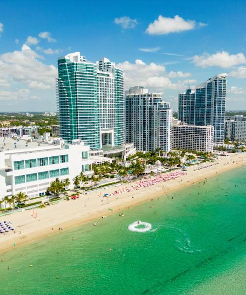 A beautiful view of Hallandale Beach