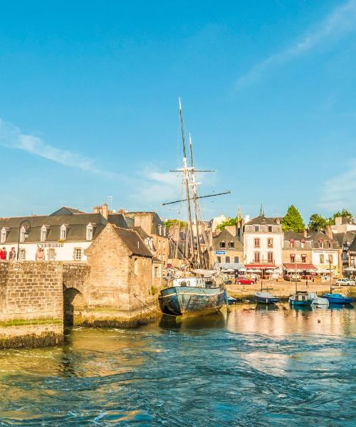 A beautiful view of Auray