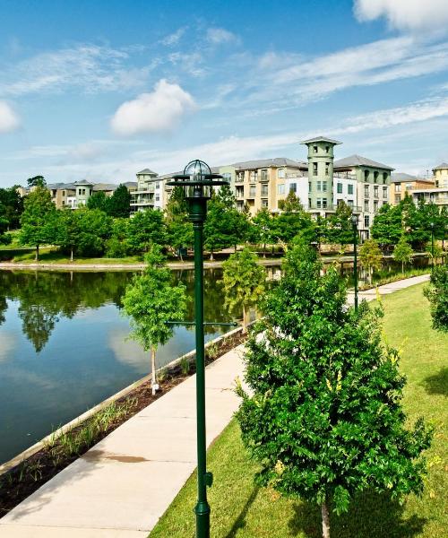 A beautiful view of The Woodlands