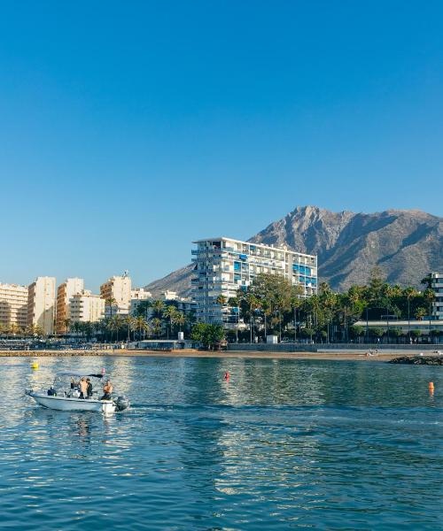 A beautiful view of Marbella