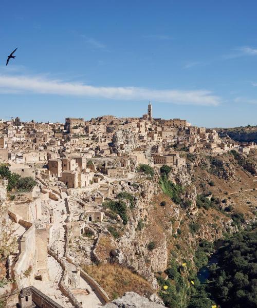 A beautiful view of Matera