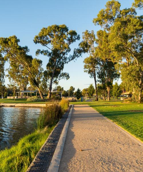 A beautiful view of Shepparton