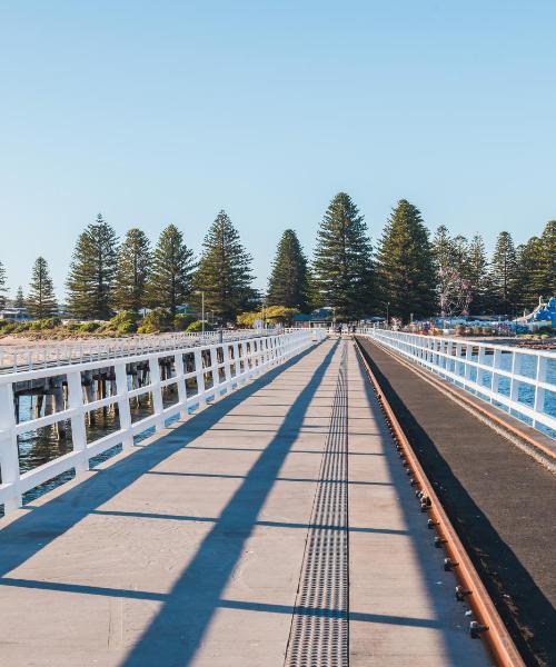 Krásný pohled na město Victor Harbor