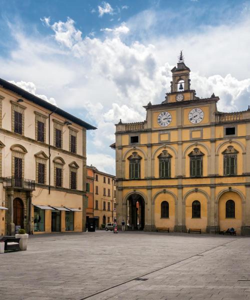 Krásný pohled na město Città di Castello