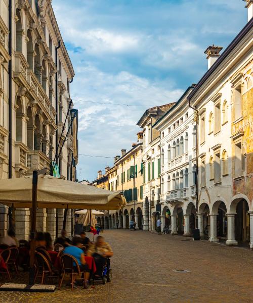 Krásný pohled na město Pordenone