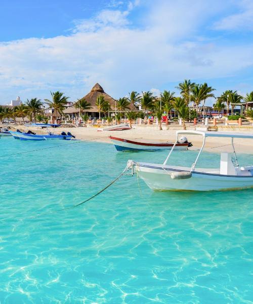 A beautiful view of Puerto Morelos