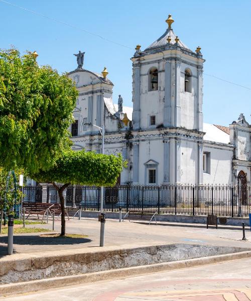 Krásný pohled na město Managua