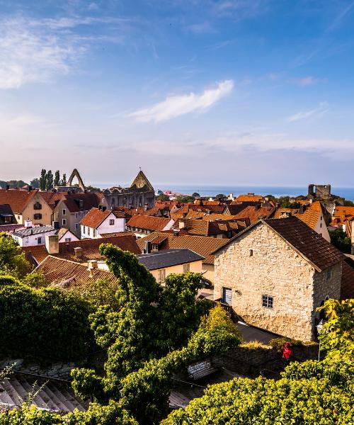 A beautiful view of Visby