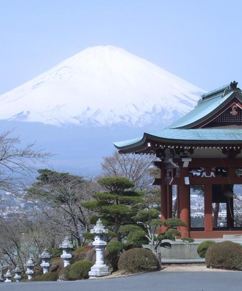 A beautiful view of Gotemba – a popular city among our users