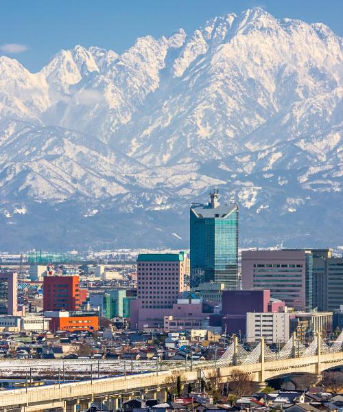 A beautiful view of Toyama