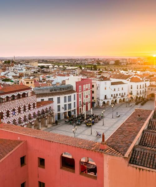 A beautiful view of Badajoz