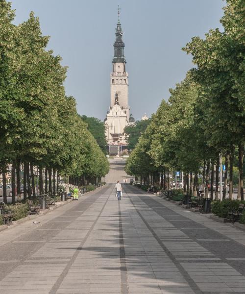 A beautiful view of Częstochowa