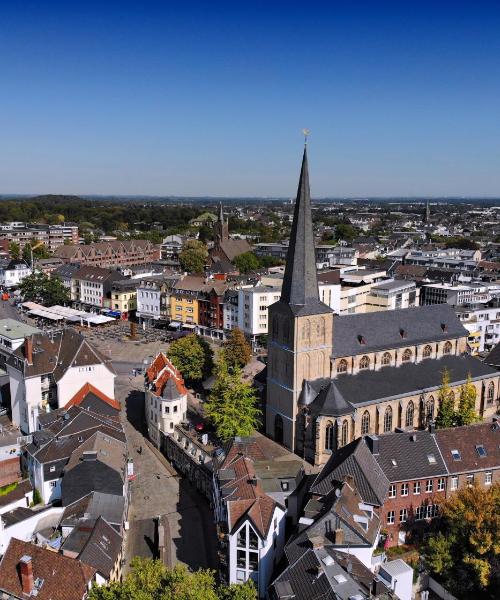 Uma bela vista de Mönchengladbach