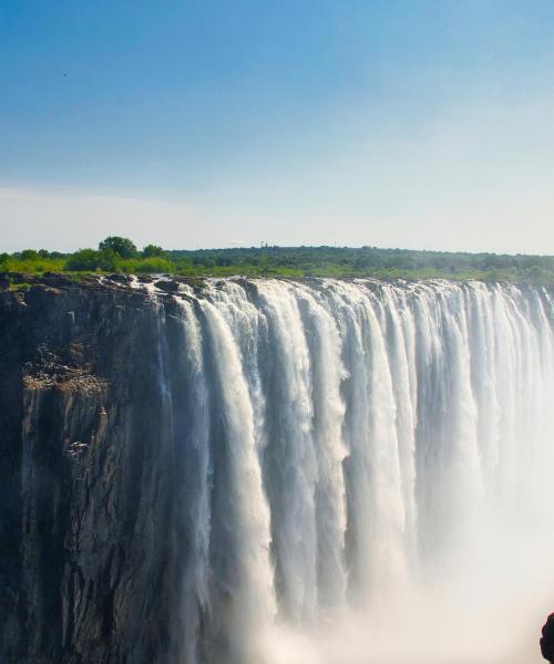 A beautiful view of Victoria Falls