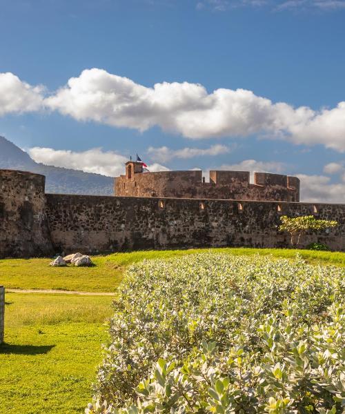 A beautiful view of San Felipe de Puerto Plata