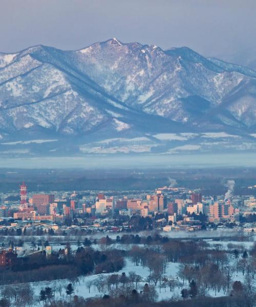A beautiful view of Obihiro