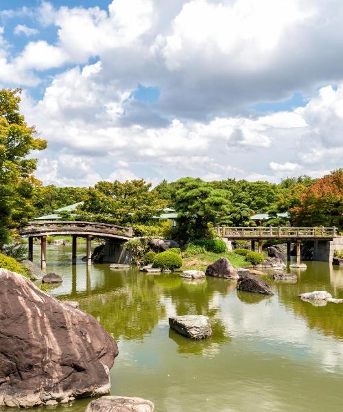 A beautiful view of Sakai