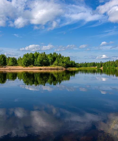 A beautiful view of Ivalo