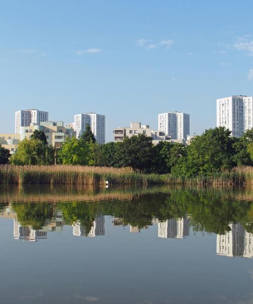 Pemandangan indah bagi Nanterre