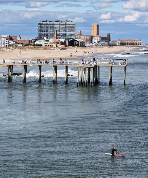 A beautiful view of Asbury Park